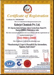 Quality Assurance Certificates